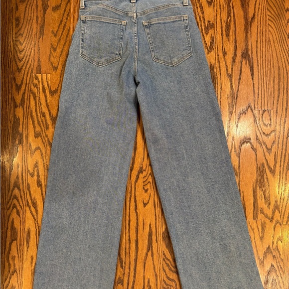 Just Black Women's Flare Jeans in Classic Blue made in USA size 25 EUC - Picture 3 of 7
